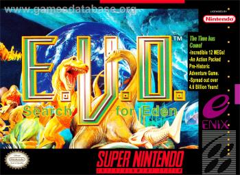 Cover E.V.O. Search for Eden for Super Nintendo